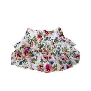 Gap Kids Floral Tiered Skirt Girls XXL
